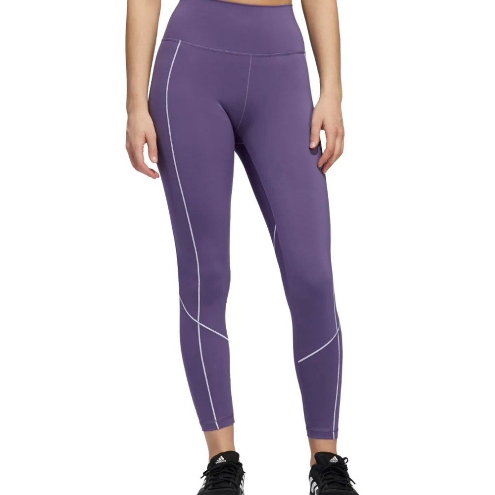 Adidas Women's Believe This 2.0 High Rise 7/8  full length leggings Sz S NWT